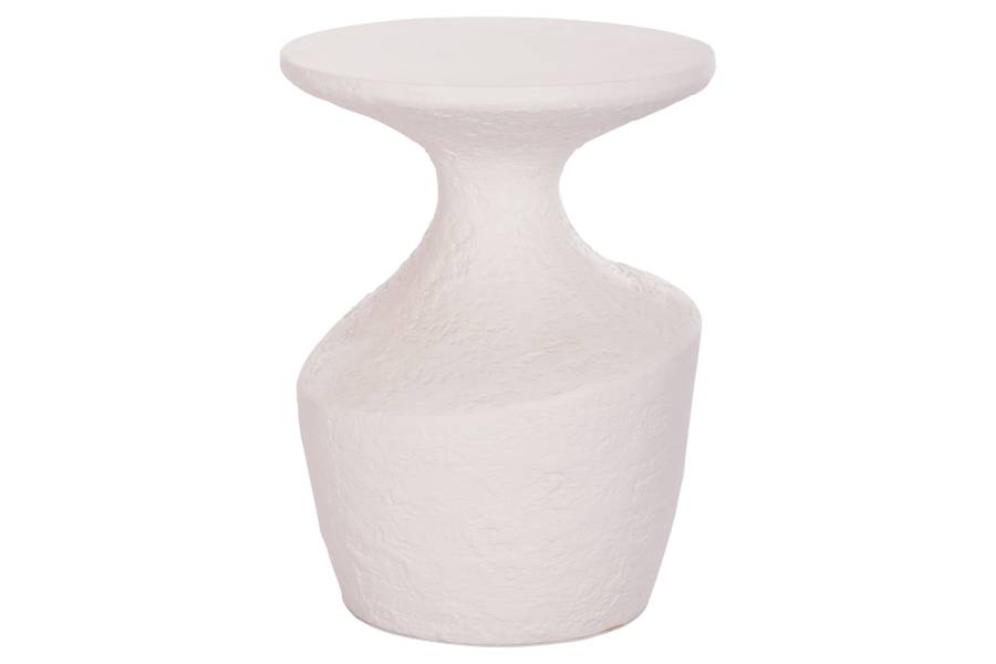 ΤΡΑΠΕΖΙ ΒΟΗΘΗΤΙΚΟ REBON HM18156.02S FIBER CEMENT ΣΕ ΛΕΥΚΟ--Φ27.5x50Υεκ.