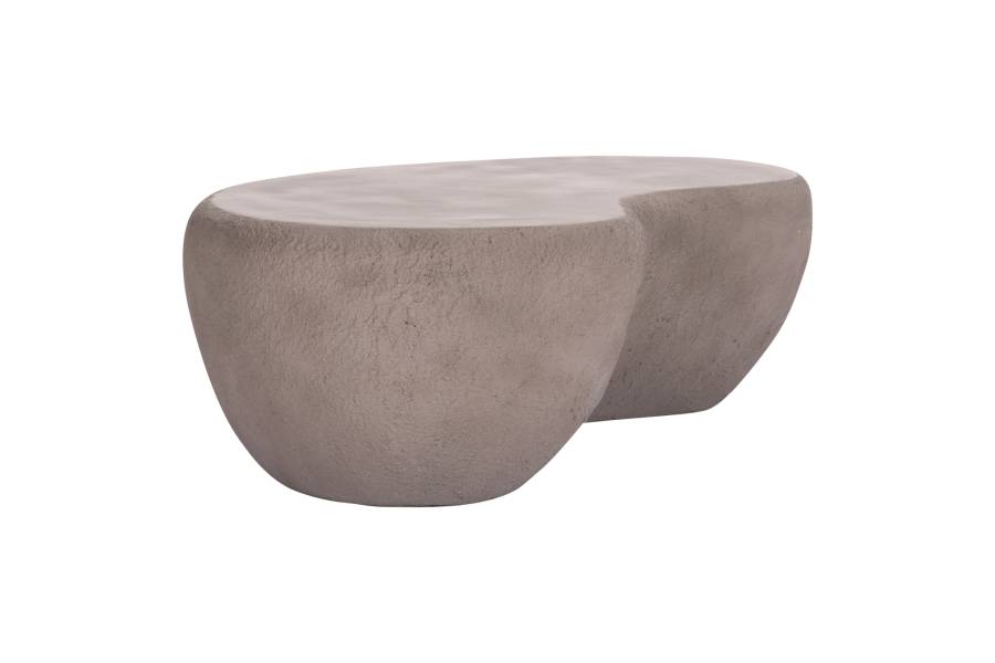 ΤΡΑΠΕΖΙ ΣΑΛΟΝΙΟΥ GERSON HM18151.03L FIBER CEMENT ΣΕ ΓΚΡΙ--122x78,5x40Υεκ.