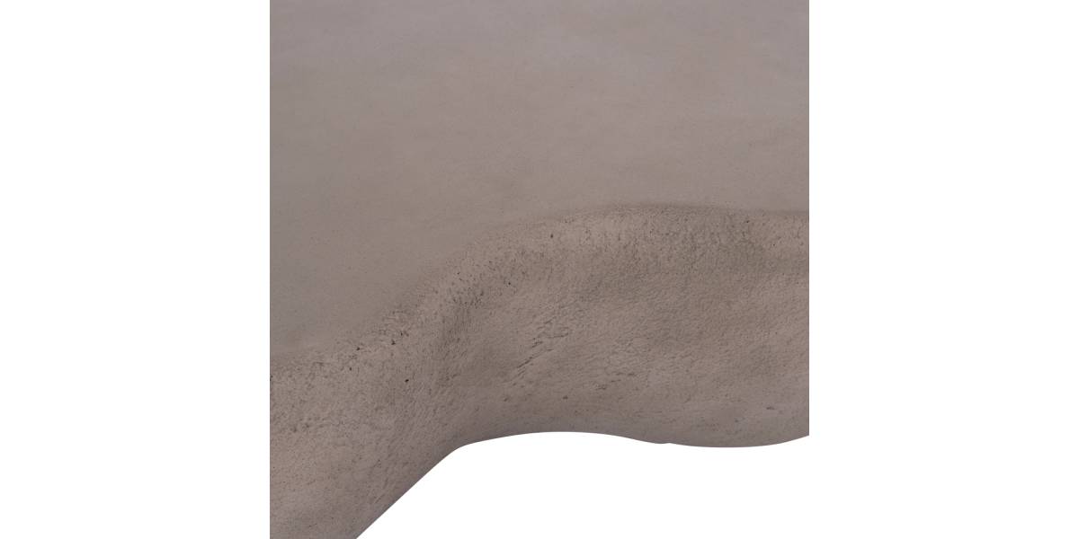 ΤΡΑΠΕΖΙ ΣΑΛΟΝΙΟΥ GERSON HM18151.03L FIBER CEMENT ΣΕ ΓΚΡΙ--122x78,5x40Υεκ.