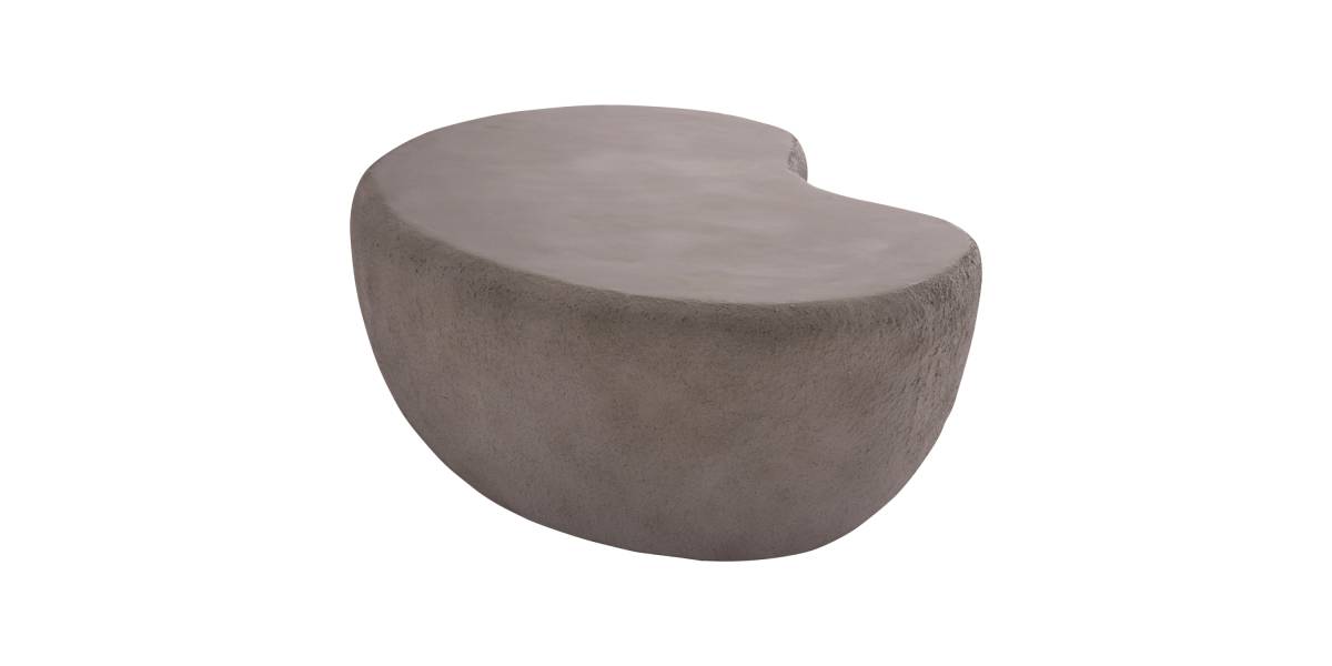 ΤΡΑΠΕΖΙ ΣΑΛΟΝΙΟΥ GERSON HM18151.03L FIBER CEMENT ΣΕ ΓΚΡΙ--122x78,5x40Υεκ.