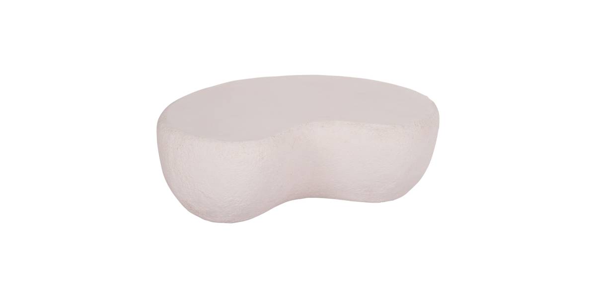 ΤΡΑΠΕΖΙ ΣΑΛΟΝΙΟΥ GERSON HM18151.02L FIBER CEMENT ΣΕ ΛΕΥΚΟ--122x78,5x40Υεκ.