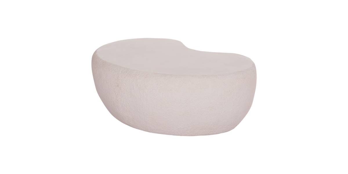 ΤΡΑΠΕΖΙ ΣΑΛΟΝΙΟΥ GERSON HM18151.02S FIBER CEMENT ΣΕ ΛΕΥΚΟ--104x72x40Υεκ.