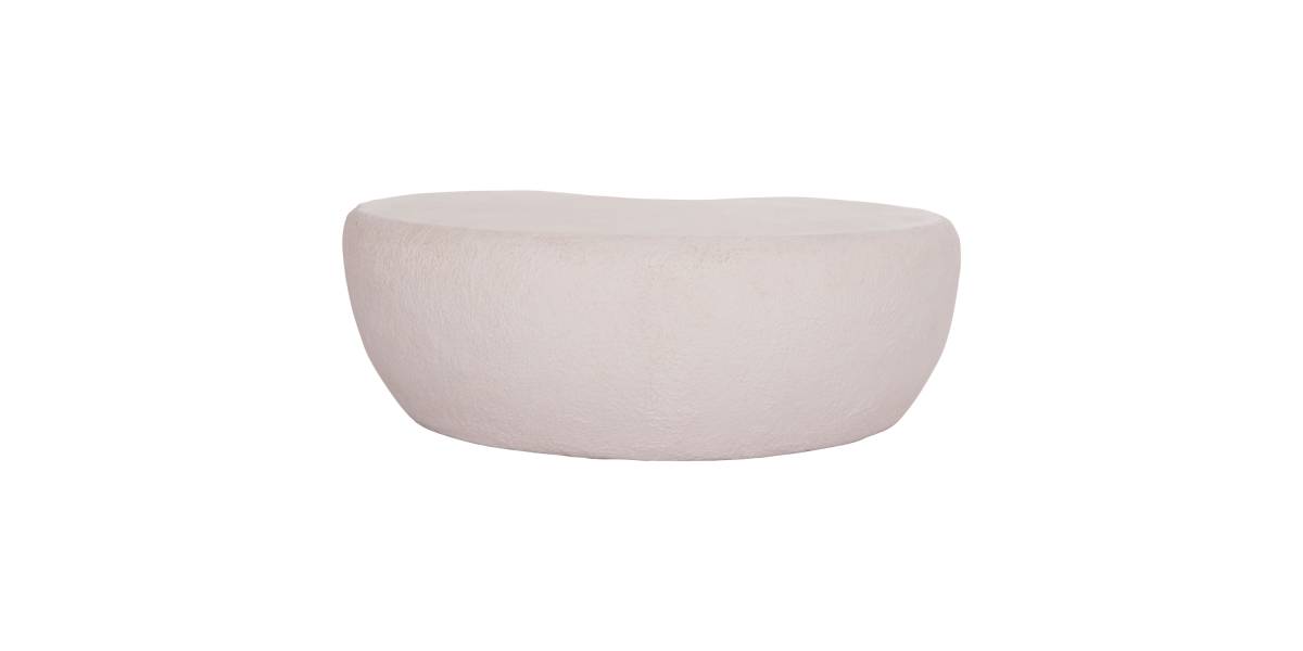 ΤΡΑΠΕΖΙ ΣΑΛΟΝΙΟΥ GERSON HM18151.02S FIBER CEMENT ΣΕ ΛΕΥΚΟ--104x72x40Υεκ.