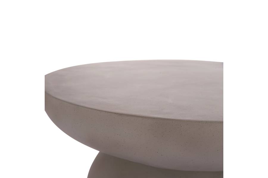 ΒΟΗΘΗΤΙΚΟ ΤΡΑΠΕΖΙ ANNA HM18160.03 FIBER CEMENT ΣΕ ΓΚΡΙ--Φ60x76Υεκ.
