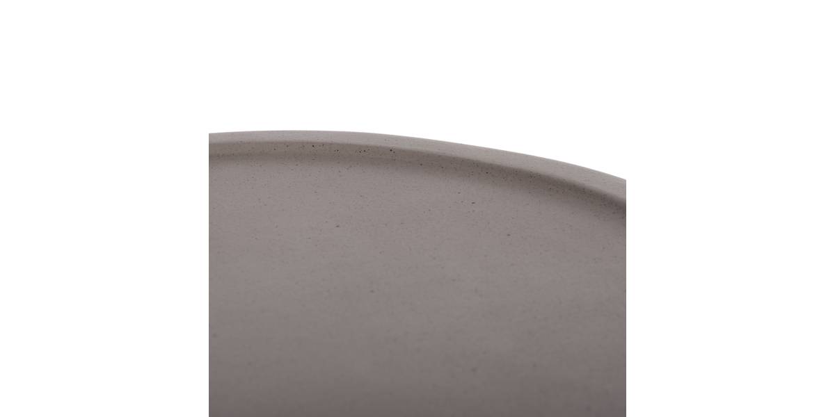 ΒΟΗΘΗΤΙΚΟ ΤΡΑΠΕΖΙ TRED(T) HM18169.03 FIBER CEMENT ΓΚΡΙ-ΦΥΣΙΚΟ RATTAN--Φ40x61Υεκ.