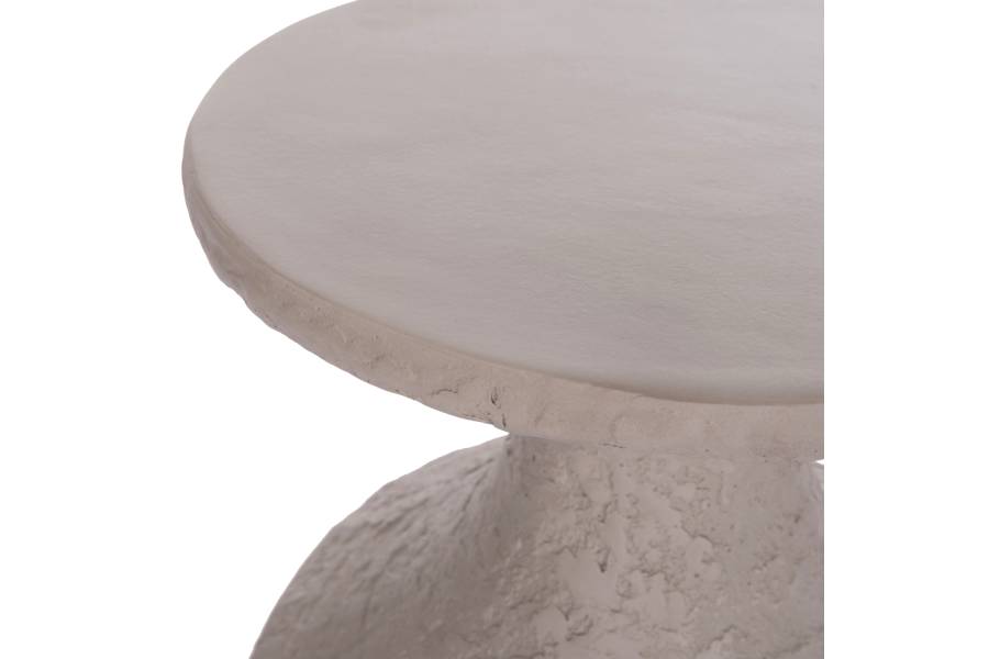 ΣΕΤ ΒΟΗΘΗΤΙΚΑ ΤΡΑΠΕΖΙΑ REBON 2ΤΜΧ HM21137.03 FIBER CEMENT ΣΕ ΓΚΡΙ--Φ40εκ & Φ27,5εκ