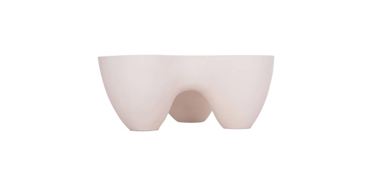 ΤΡΑΠΕΖΙ ΣΑΛΟΝΙΟΥ SALLEN HM18161.02 FIBER CEMENT ΣΕ ΛΕΥΚΟ--108x94x38,5Υεκ.