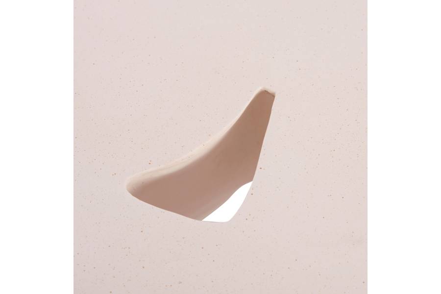 ΤΡΑΠΕΖΙ ΣΑΛΟΝΙΟΥ SALLEN HM18161.02 FIBER CEMENT ΣΕ ΛΕΥΚΟ--108x94x38,5Υεκ.