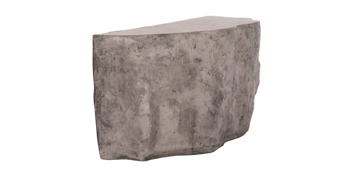 ΚΟΝΣΟΛΑ ΒΡΑΧΟΣ INTERON HM18152.03 FIBER CEMENT ΣΕ ΓΚΡΙ--120x50x71Υεκ.