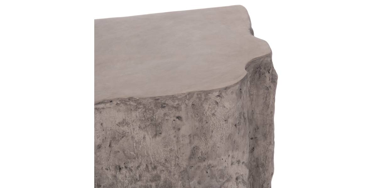 ΚΟΝΣΟΛΑ ΒΡΑΧΟΣ INTERON HM18152.03 FIBER CEMENT ΣΕ ΓΚΡΙ--120x50x71Υεκ.