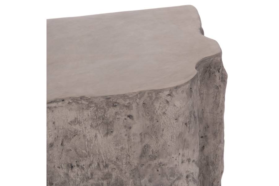 ΚΟΝΣΟΛΑ ΒΡΑΧΟΣ INTERON HM18152.03 FIBER CEMENT ΣΕ ΓΚΡΙ--120x50x71Υεκ.
