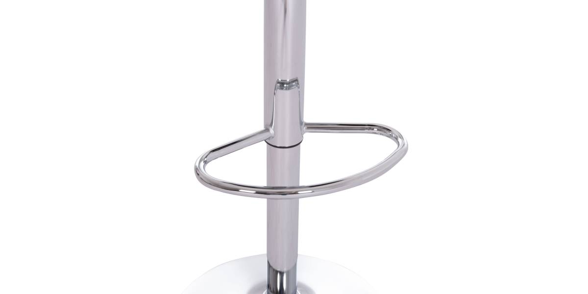 ΣΚΑΜΠΟ ΜΠΑΡ ROSE HM204.22 ΜΕ ΑΜΟΡΤΙΣΕΡ ΧΡΩΜΙΟΥ & ΛΕΥΚΟ PU 48x45x105Υεκ.