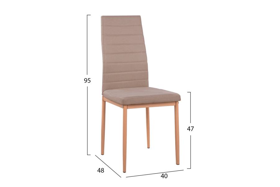 ΣΕΤ ΤΡΑΠΕΖΑΡΙΑΣ 5ΤΜΧ MINIMAL HM11767 ΛΕΥΚΟ MDF-ΜΠΕΖ ΥΦΑΣΜΑ