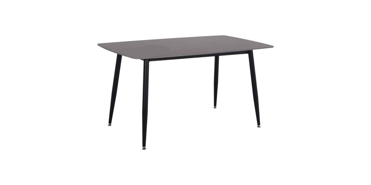 ΤΡΑΠΕΖΙ RAVEN HM18149.02 ΚΕΡΑΜΙΚΟ TOP ΜΕ ΟΨΗ ΜΑΥΡΟ ΜΑΡΜΑΡΟ 140x80x74Υεκ.
