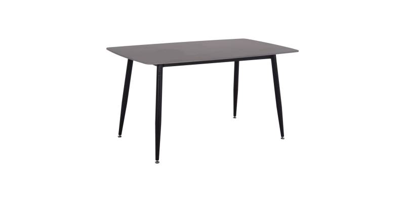 ΤΡΑΠΕΖΙ RAVEN HM18149.02 ΚΕΡΑΜΙΚΟ TOP ΜΕ ΟΨΗ ΜΑΥΡΟ ΜΑΡΜΑΡΟ 140x80x74Υεκ.