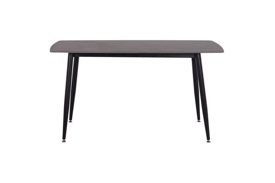 ΤΡΑΠΕΖΙ RAVEN HM18149.02 ΚΕΡΑΜΙΚΟ TOP ΜΕ ΟΨΗ ΜΑΥΡΟ ΜΑΡΜΑΡΟ 140x80x74Υεκ.