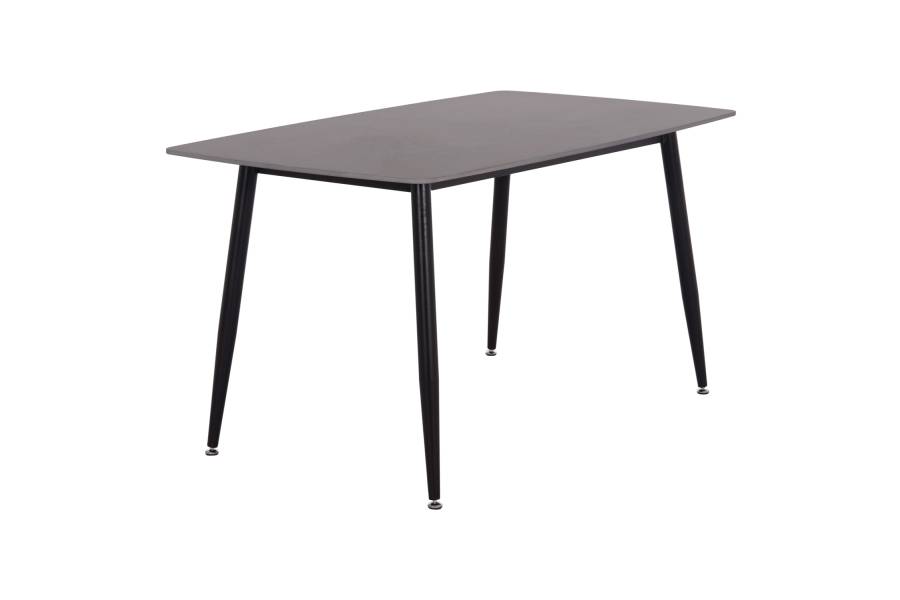 ΤΡΑΠΕΖΙ RAVEN HM18149.02 ΚΕΡΑΜΙΚΟ TOP ΜΕ ΟΨΗ ΜΑΥΡΟ ΜΑΡΜΑΡΟ 140x80x74Υεκ.