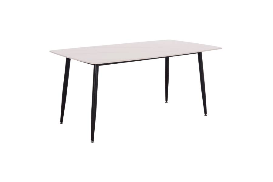 ΤΡΑΠΕΖΙ RAVEN HM18150.01 ΚΕΡΑΜΙΚΟ TOP ΜΕ ΟΨΗ ΛΕΥΚΟ ΜΑΡΜΑΡΟ 160x80x74Υεκ.