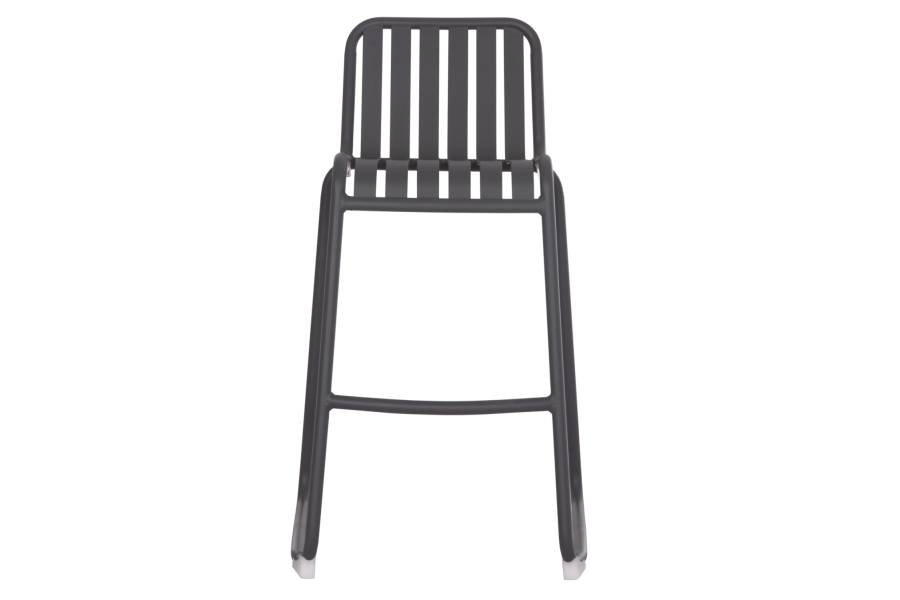 ΣΚΑΜΠΟ ΜΠΑΡ ΑΛΟΥΜΙΝΙΟΥ RACHEL HM6341.01 ΓΚΡΙ 47x56,5x98,5Υεκ.