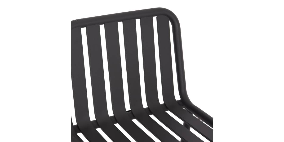 ΣΚΑΜΠΟ ΜΠΑΡ ΑΛΟΥΜΙΝΙΟΥ RACHEL HM6341.01 ΓΚΡΙ 47x56,5x98,5Υεκ.