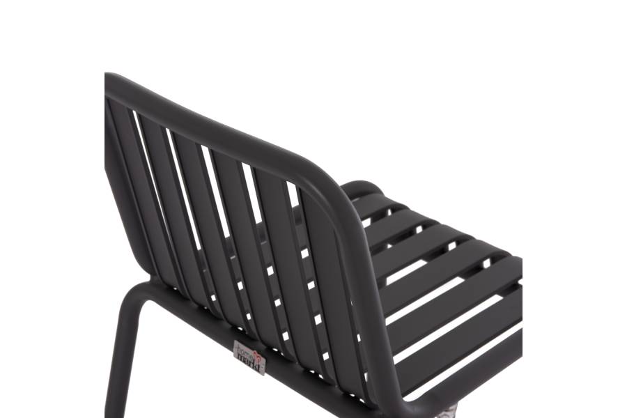 ΣΚΑΜΠΟ ΜΠΑΡ ΑΛΟΥΜΙΝΙΟΥ RACHEL HM6341.01 ΓΚΡΙ 47x56,5x98,5Υεκ.