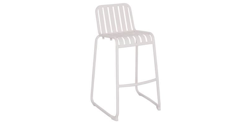 ΣΚΑΜΠΟ ΜΠΑΡ ΑΛΟΥΜΙΝΙΟΥ RACHEL HM6341.02 ΛΕΥΚΟ 47x56,5x98,5Υεκ.