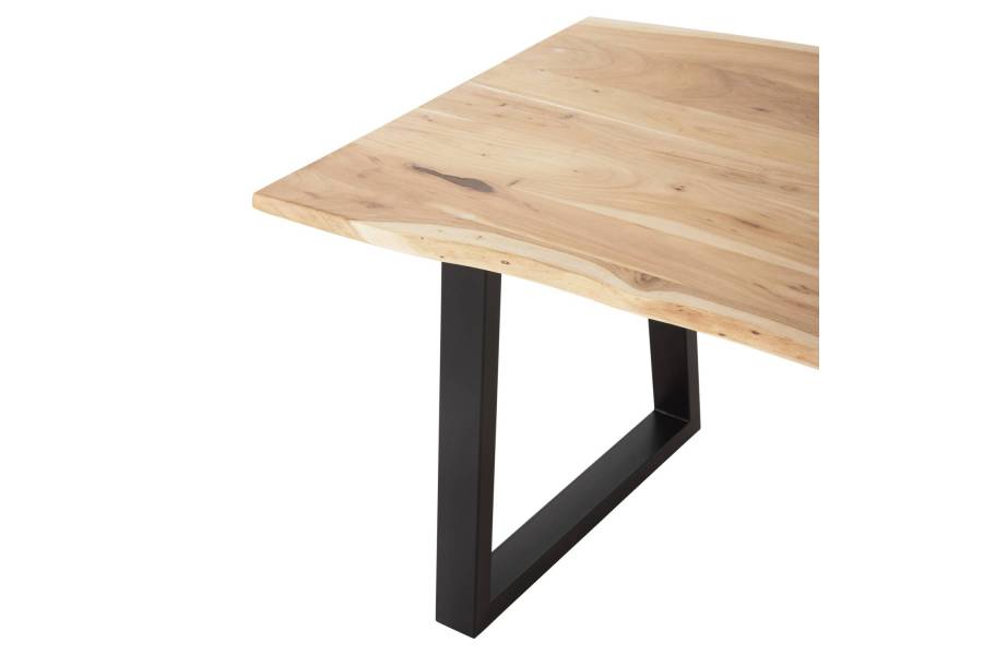 ΤΡΑΠΕΖΙ ΤΡΑΠΕΖΑΡΙΑΣ SOFIA SLIM HM8500.21 ΜΑΣΙΦ ΞΥΛΟ ΑΚΑΚΙΑΣ 160x92x78Υεκ.