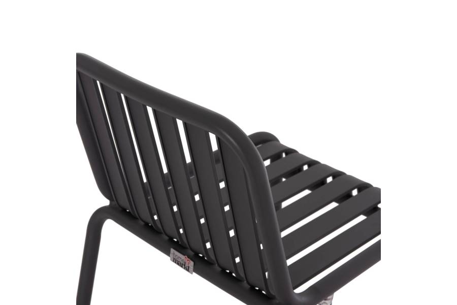 ΣΚΑΜΠΟ ΜΠΑΡ ΑΛΟΥΜΙΝΙΟΥ RACHEL HM6341.01 ΓΚΡΙ 47x56,5x98,5Υεκ.