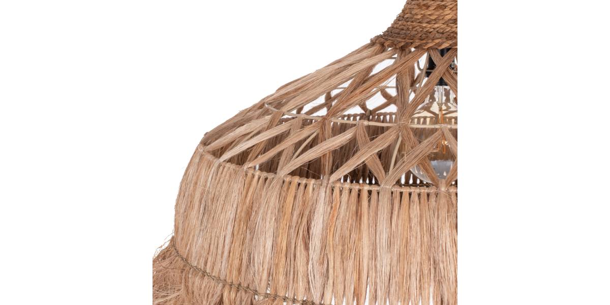 ΦΩΤΙΣΤΙΚΟ ΟΡΟΦΗΣ ΑΠΟ ΙΝΕΣ ΚΑΝΝΑΒΗΣ ΜΑΝΙΛΑΣ ΣΕ ΦΥΣΙΚΟ Φ80x62-90Yεκ.HM7780