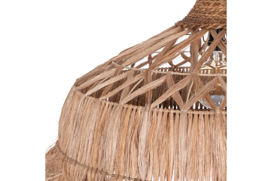 ΦΩΤΙΣΤΙΚΟ ΟΡΟΦΗΣ ΑΠΟ ΙΝΕΣ ΚΑΝΝΑΒΗΣ ΜΑΝΙΛΑΣ ΣΕ ΦΥΣΙΚΟ Φ80x62-90Yεκ.HM7780