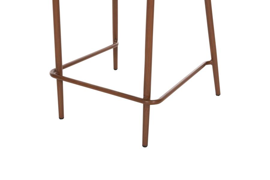 ΣΚΑΜΠΟ ΜΠΑΡ ΜΕΣ.ΥΨΟΥΣ EULO HM6087.01 ΑΛΟΥΜΙΝΙΟ ΚΑΡΥΔΙ-ΣΥΝΘ.RATTAN ΓΚΡΙ 60x60x99Υεκ.