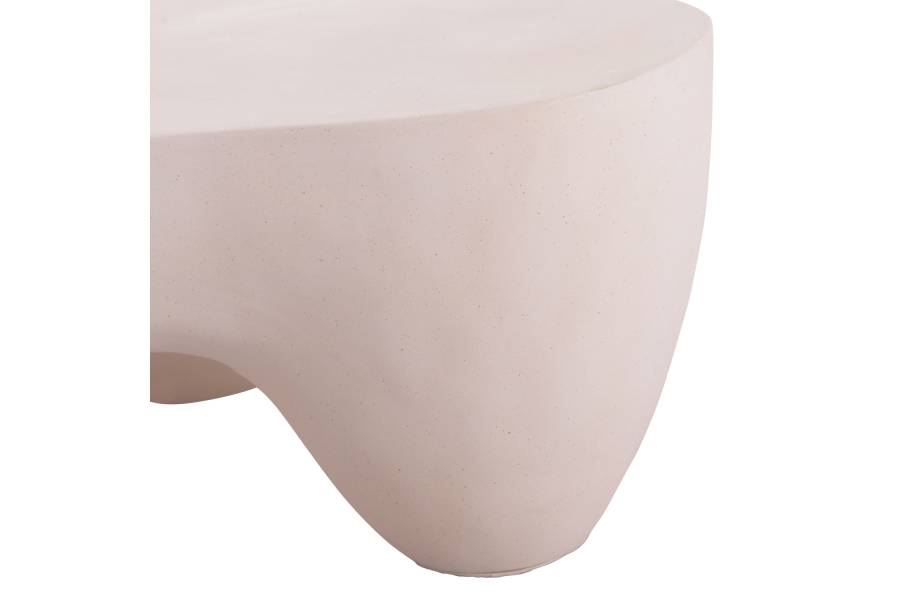 ΤΡΑΠΕΖΙ ΣΑΛΟΝΙΟΥ SALLEN HM18161.02 FIBER CEMENT ΣΕ ΛΕΥΚΟ--108x94x38,5Υεκ.