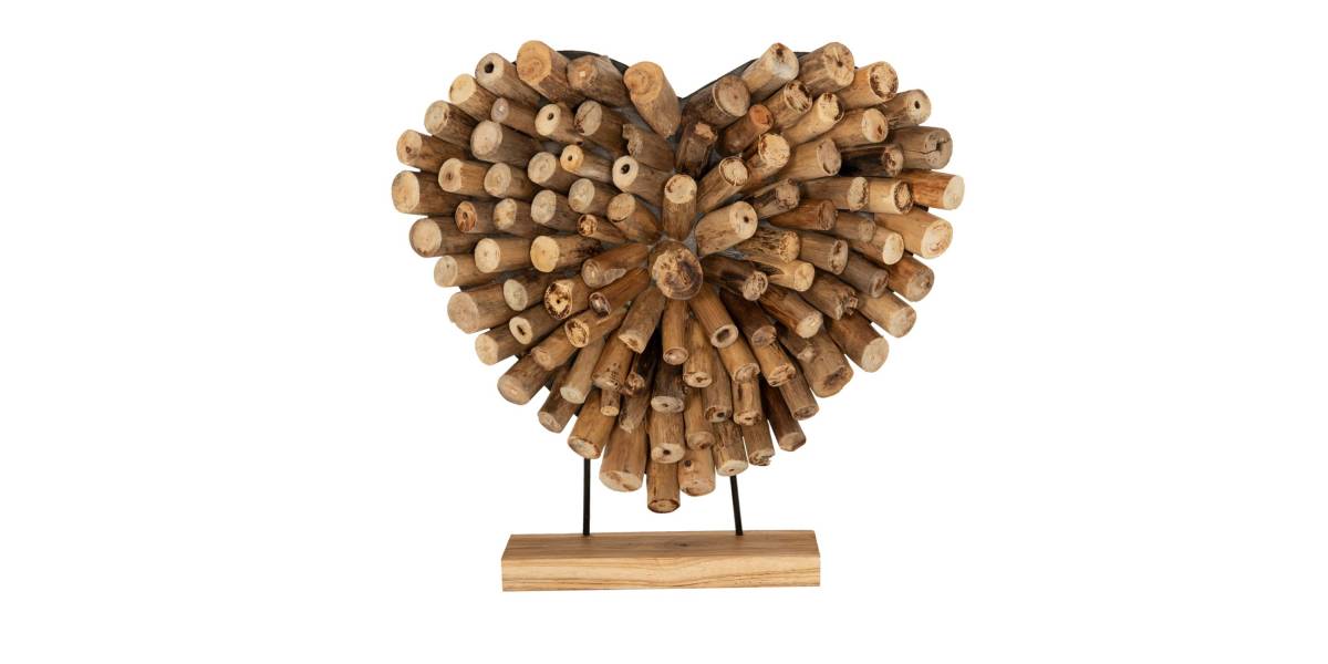 ΕΠΙΤΡΑΠΕΖΙΟ ΔΙΑΚΟΣΜΗΤΙΚΟ SHINZO HM7910 ΣΧΗΜΑ ΚΑΡΔΙΑ ΚΛΑΔΙΑ ΤΕΑΚ 53x5x51Yεκ.