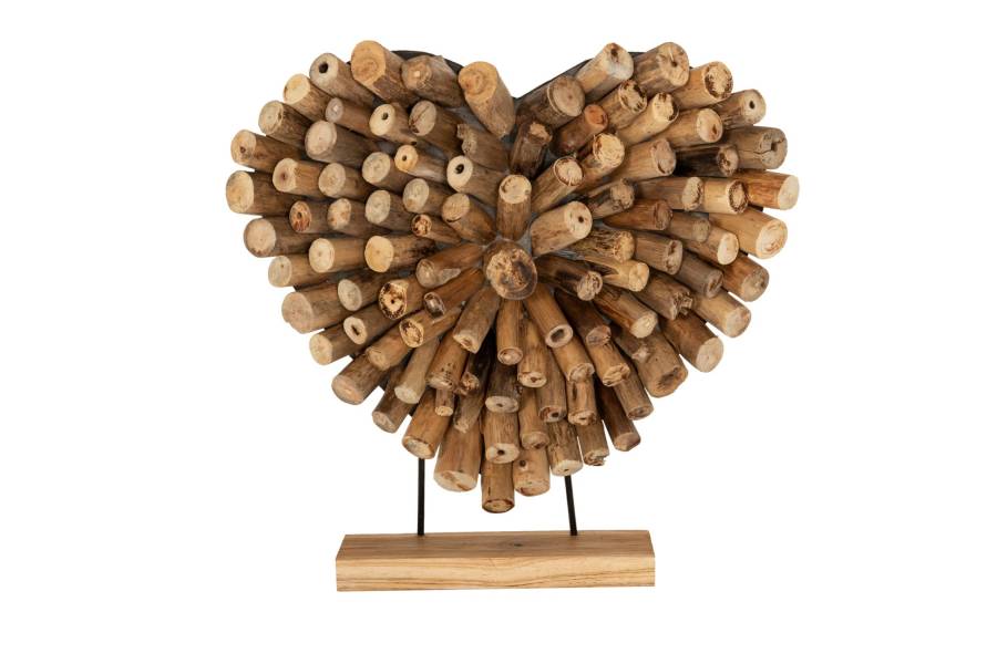 ΕΠΙΤΡΑΠΕΖΙΟ ΔΙΑΚΟΣΜΗΤΙΚΟ SHINZO HM7910 ΣΧΗΜΑ ΚΑΡΔΙΑ ΚΛΑΔΙΑ ΤΕΑΚ 53x5x51Yεκ.