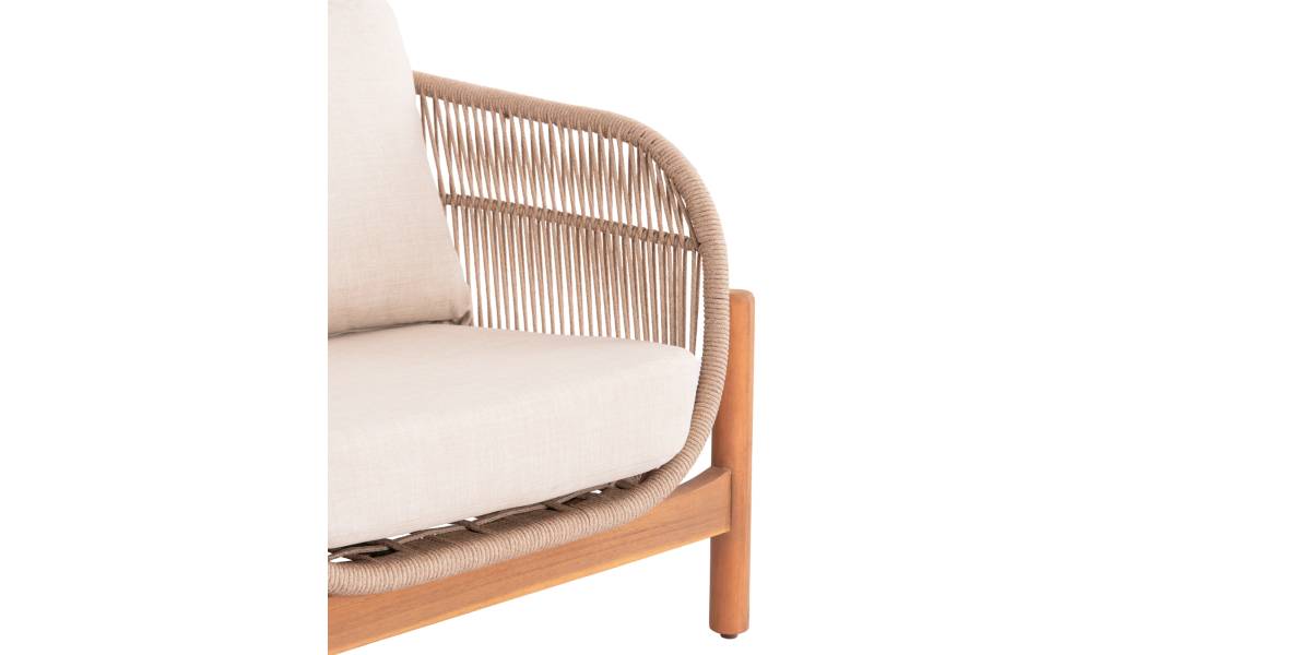 ΣΕΤ ΣΑΛΟΝΙ ΕΞ.ΧΩΡΟΥ 4ΤΜΧ SANJI HM6219 ΞΥΛΟ ΑΚΑΚΙΑΣ-ΑΛΟΥΜΙΝΙΟ-ΣΧΟΙΝΙ