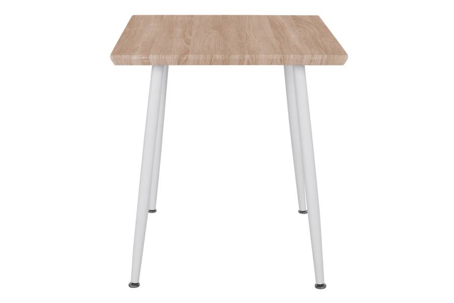 ΤΡΑΠΕΖΙ ΤΡΑΠΕΖΑΡΙΑΣ PALOMA HM8335.02, 70Χ70X76,5, SONOMA, ΛΕΥΚΑ ΠΟΔΙΑ