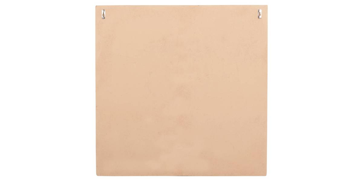 ΠΙΝΑΚΑΣ ΤΕΤΡΑΓΩΝΟΣ ΣΕΙΡΑ SANTORINI HM4520 MDF ΣΕ ΜΠΕΖ ΧΡΩΜΑ 80x4(πάχος)x80Υεκ.