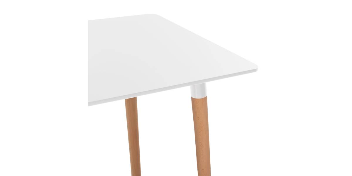 ΣΕΤ ΤΡΑΠΕΖΑΡΙΑΣ 5ΤΜΧ VEGAS HM21184 MDF TOP ΣΕ ΛΕΥΚΟ--ΠΟΔΙΑ ΟΞΙΑΣ