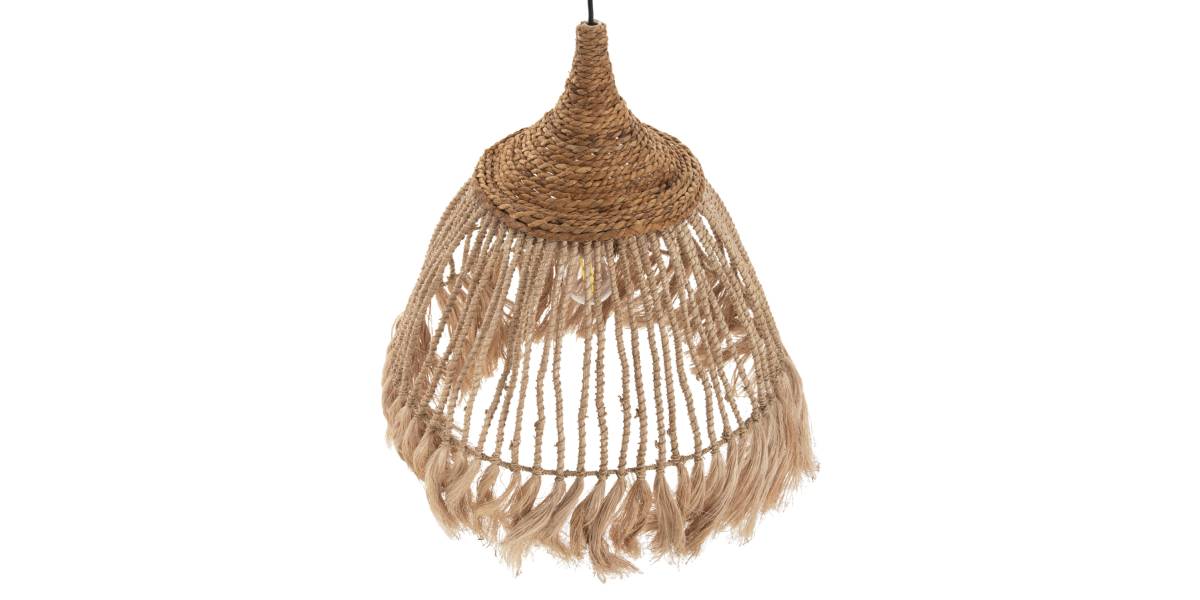 ΦΩΤΙΣΤΙΚΟ ΟΡΟΦΗΣ ΑΠΟ ΙΝΕΣ-ΣΧΟΙΝΙ ΚΑΝΝΑΒΗΣ ΜΑΝΙΛΑΣ ΣΕ ΦΥΣΙΚΟ ΧΡΩΜΑ Φ51x65-120Υεκ.HM7752