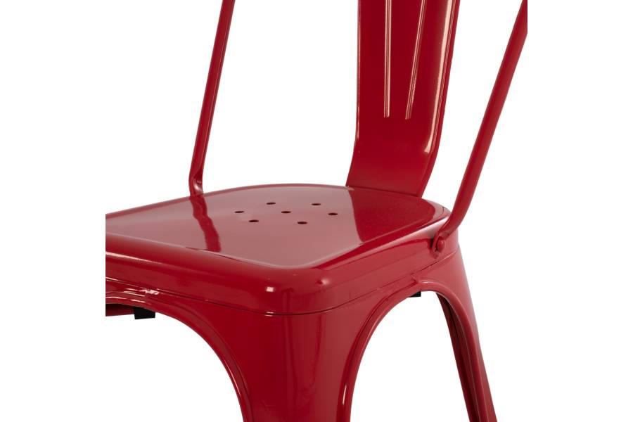 ΚΑΡΕΚΛΑ ΜΕΤΑΛΛΙΚΗ MELITA-PRO HM8641.44 ΚΟΚΚΙΝΗ 44x47x84.5Υεκ.