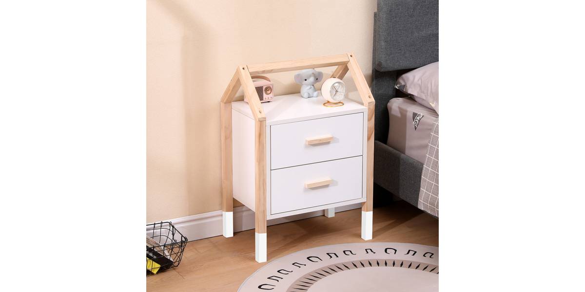 ΚΟΜΟΔΙΝΟ ΠΑΙΔΙΚΟ PEPE HM2489.03 ΛΕΥΚΗ ΜΕΛΑΜΙΝΗ-ΠΕΥΚΟ ΣΕ ΦΥΣΙΚΟ 46x30x67Υεκ.