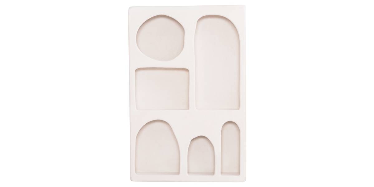 ΡΑΦΙΕΡΑ-ΚΟΜΜΟ ΣΕΙΡΑ SANTORINI HM18059 MDF ΣΕ ΥΠΟΛΕΥΚΟ 80x18x120Υεκ.