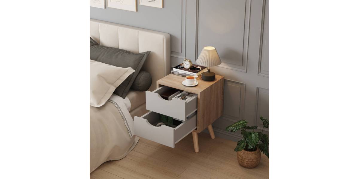 ΚΟΜΟΔΙΝΟ DINKL HM2472.05 ΜΕΛΑΜΙΝΗ-2 ΣΥΡΤΑΡΙΑ ΣΟΝΑΜΑ-ΓΚΡΙ 29,7x29,7x45Υεκ