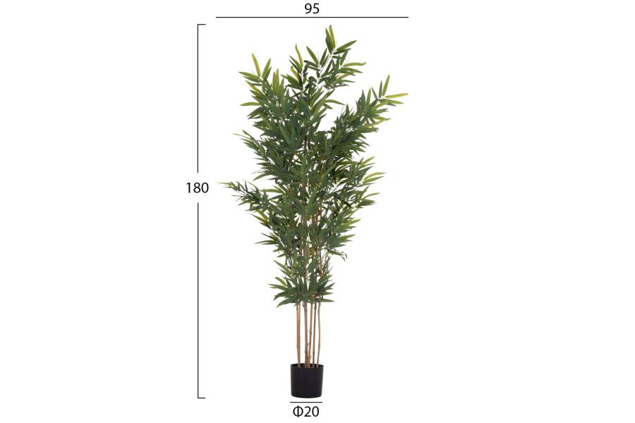 ΔΙΑΚΟΣΜΗΤΙΚΟ ΣΥΝΘΕΤΙΚΟ ΦΥΤΟ HM4736 BAMBOO ΣΕ ΓΛΑΣΤΡΑ 20x95x180Υεκ.