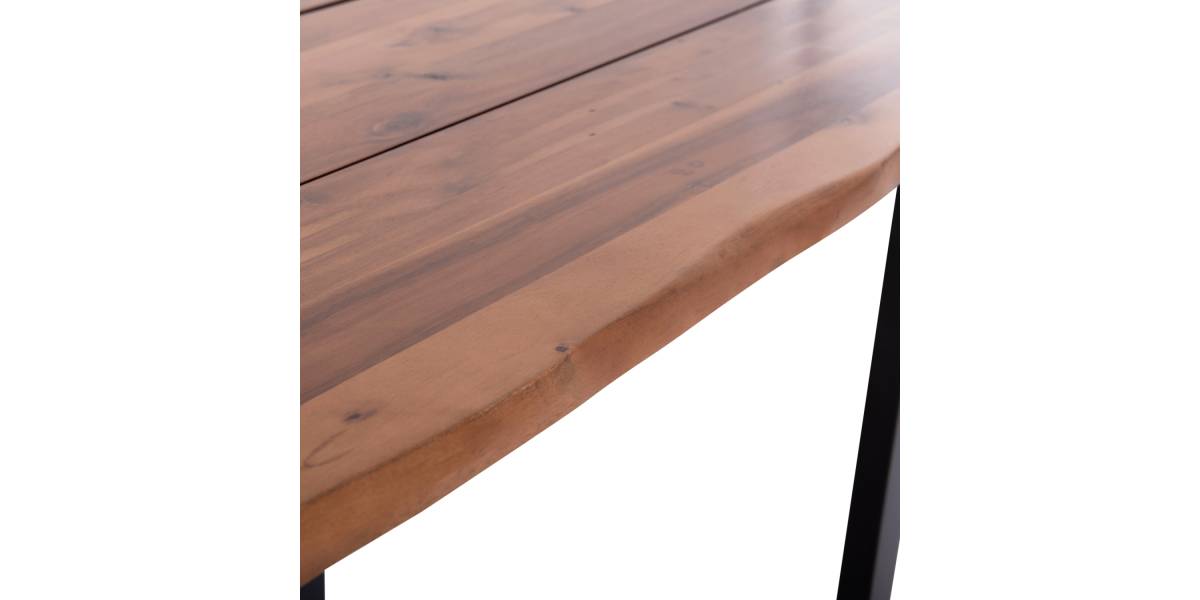 ΤΡΑΠΕΖΙ ΤΡΑΠΕΖΑΡΙΑΣ FRIGGO HM6296.02 ΞΥΛΟ ΑΚΑΚΙΑΣ-2,6εκ πάχος 140x80x76Υεκ.