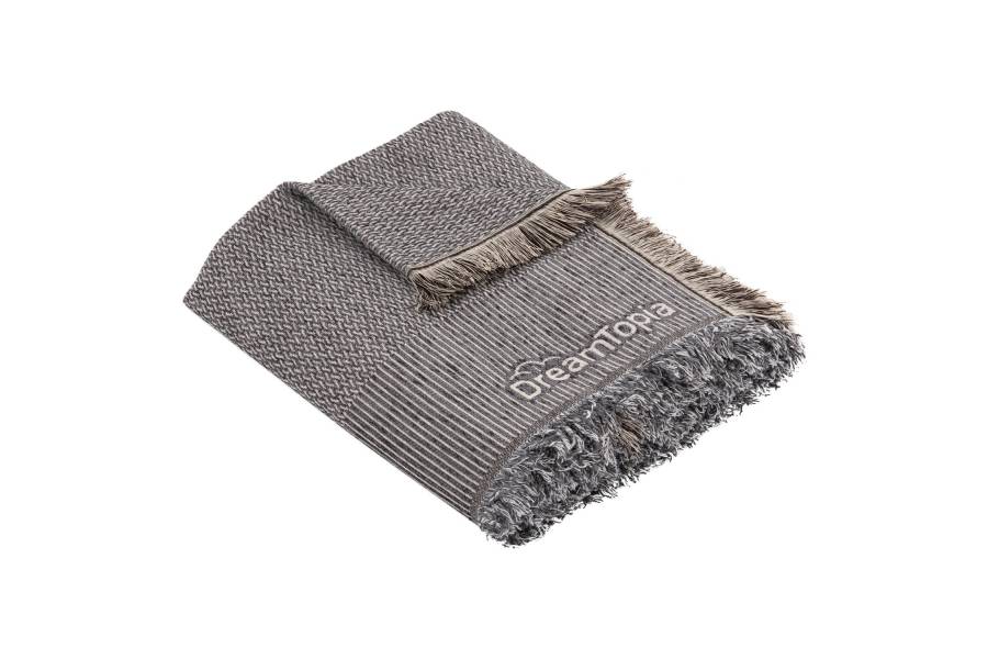 ΡΙΧΤΑΡΙ ME ΚΡΟΣΙΑ DREAMTOPIA HM12165.02 ΣΕ ΓΚΡΙ ΧΡΩΜΑ 295X170εκ.