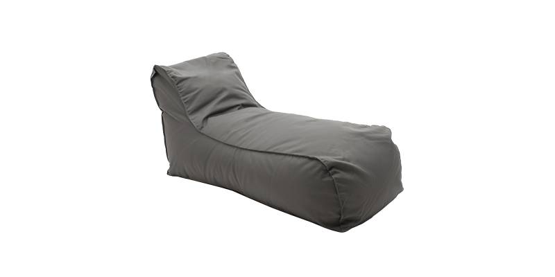 Πουφ ξαπλώστρα Lara pakoworld αδιάβροχο ανθρακί