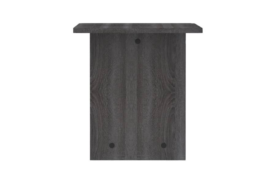 Τραπέζι Kumba pakoworld σε ανθρακί-wenge απόχρωση 80x40x42εκ