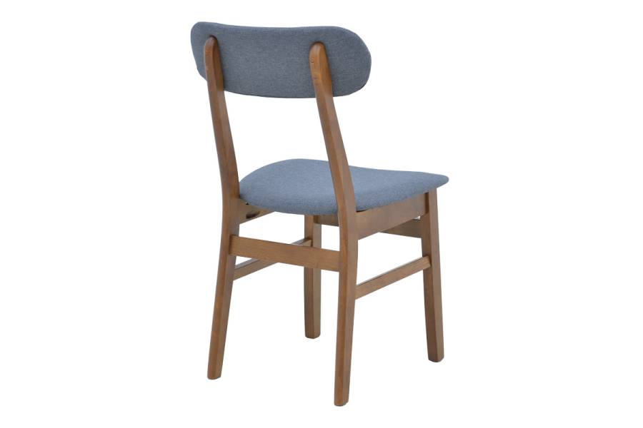 Καρέκλα Gaborn pakoworld σε γκρι απόχρωση 47x47x81,5εκ