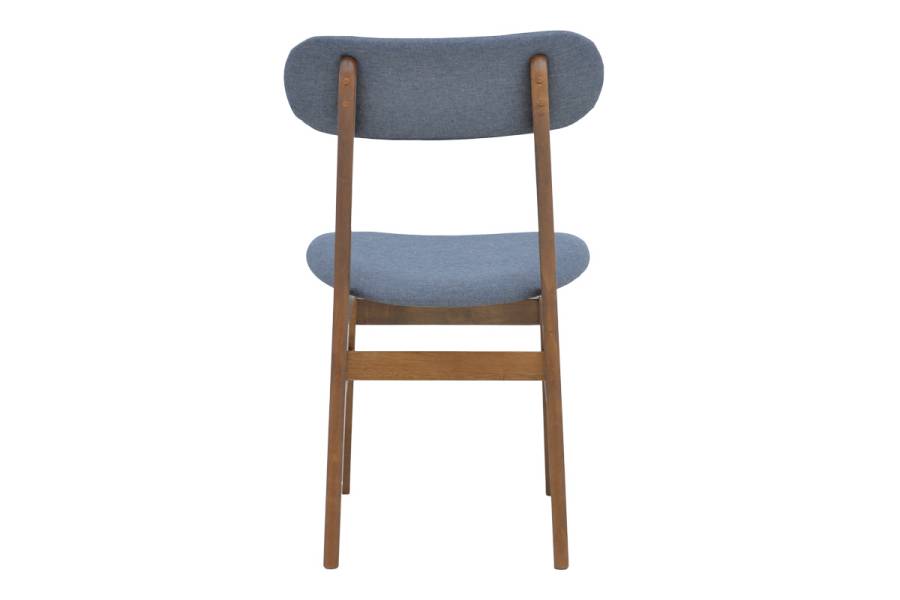 Καρέκλα Gaborn pakoworld σε γκρι απόχρωση 47x47x81,5εκ